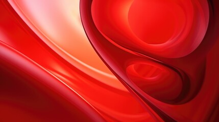 Aufkleber - A close-up view of a red abstract background. This versatile image can be used in various design projects