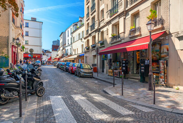 Wall Mural - Street in Paris