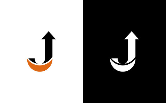 Letter J logo icon design template elements