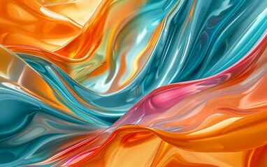Poster - Abstract colourful wallpaper