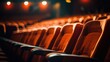 © nilanka - Empty cinema auditorium seats. Generative ai
