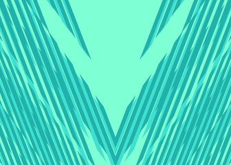 Poster - Abstract background with overlapping sharp and zigzag stripes pattern and with some copy space area