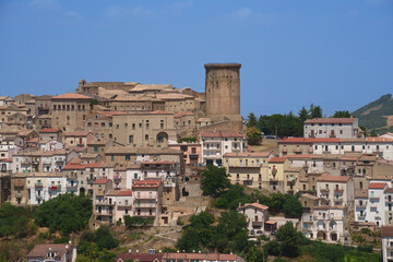 Tricarico, old town in Basilicata, Italy