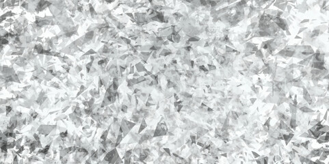 Poster - broken glass effect texture background vector .Smoot and luxury white and gray background. black and white loft concrete wall texture design background. 