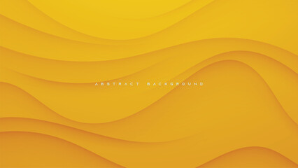 Poster - orange gradient abstract background clean concept design vector.