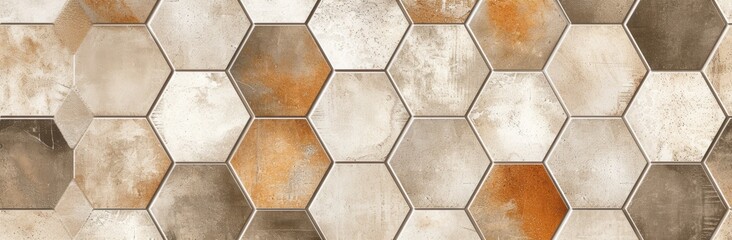 A close-up view of an aged, gritty floor, ideal for a seamless pattern concept.