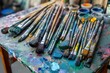 art supplies and implements