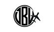 DBV three initial letter circle tour & travel agency logo design vector template. hajj Umrah agency, abstract, wordmark, business, monogram, minimalist, brand, company, flat, tourism agency, tourist