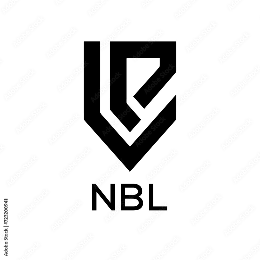Nbl Vector NBL Letter logo design template vector. NBL Business abstract ...