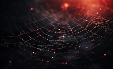 texture background image of a spider web