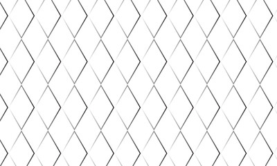 Poster - abstract repeatable seamless gradient line rhombus pattern.
