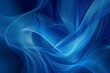 abstract blue background with smooth shining lines