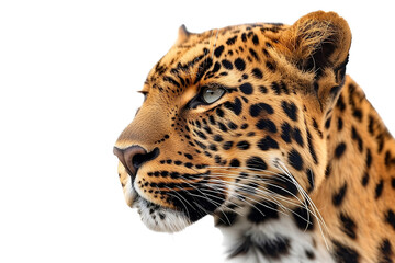 Leopardo aislado