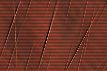 Poster - A simple scan lines abstract pattern in red