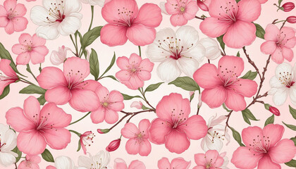 Wall Mural - Cherry Blossom Dream