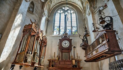 interior of the church of st john the baptist