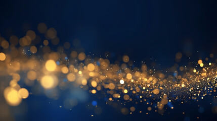 Featuring stunning soft bokeh lights and shiny elements. Abstract festive and new year background