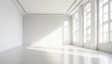 Fototapeta Do przedpokoju - empty light white room