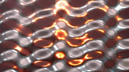 Poster - Abstract glowing pattern texture background animation