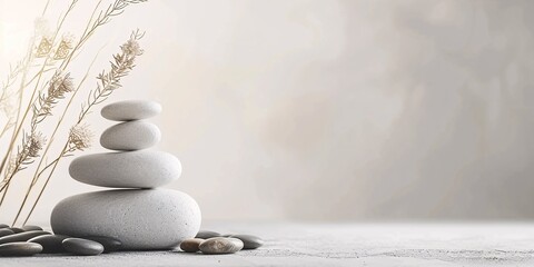 Wall Mural - Stones in Balance