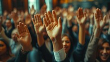 Every Employee In The Office Raised Their Hands And Stuck Them In The Air