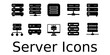 © Uncle-Ice - Server icon set on transparent