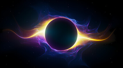Wall Mural - cosmic background, abstract planet and space background