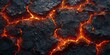 © photowarehouse - Lava texture, molten lava rock, flowing hot magma style 3D render style ground, terrain, red glowing hot, earth, steaming flow, volcano aftermath