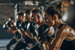 © ItziesDesign - Fitness Boxing Class in Action