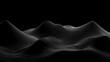 Black And White Flowing Abstract Graphics Background