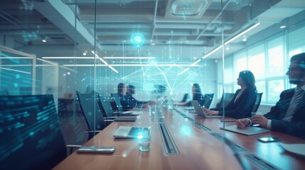 Poster - Digital Connectivity in Corporate Boardroom Meetings