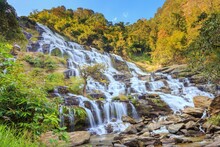 Mae Ya Waterfall Doi Inthanon National Park Chiang Mai Thailand 1