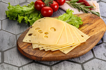 Poster - Masdam cheese slices for snack