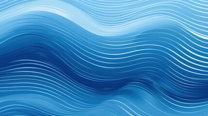 Wall Mural - abstract blue wave background