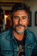 © yaqui_villegas - Closeup portrait of a middle aged Latin American adult gentleman smiling