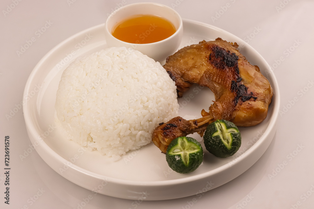 Chicken Inasal is a Filipino Style BBQ Chicken from the Western Visayas ...