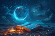 A Book of Dreams: A Night Sky Adventure Generative AI