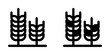 Editable wheat vector icon. Food, farm, staple, plant, field. Part of a big icon set family. Perfect for web and app interfaces, presentations, infographics, etc