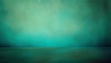 Canvas Print - dreamy and romantic aqua shades of blue and green traditional painted canvas or muslin fabric cloth studio backdrop or background suitable for use with portraits and products alike