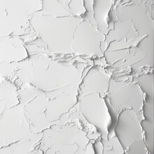 Abstract White Cracked Wall Background