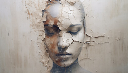 Wall Mural - Symbolic photo of Borderline personality disorder