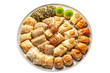 Ramadan Traditional Sweets Isolated on Transparent Background