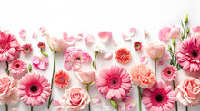 Flowers Background, Generative Ai
