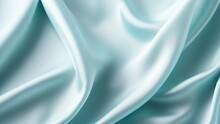 Light Blue Satin Texture That Is A Light Blue Silver Fabric Silk Panorama Background With A Beautiful And Natural Soft Blur Pattern