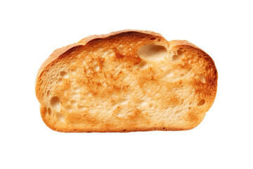 isolated illustration of bread slice. Created with Generative AI