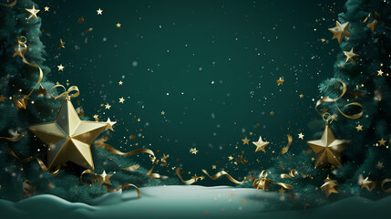 Festive decoration background, template for holidays and celebrations