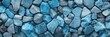 aquamarine wallpaper for seamless cobblestone wall or road background 