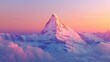 The Matterhorn in Switzerland is a popular destination for skiers and snowboarders.