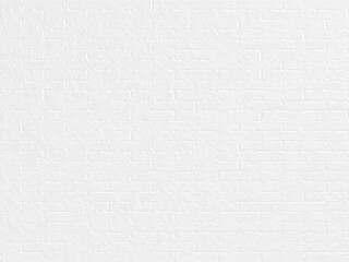 Sticker - Abstract clean white texture wall 3d rendering illustration. Rough structure surface as paper, plaster or cement background for text space creative design artwork.