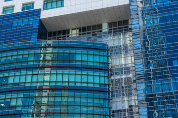 Canvas Print - Exterior of the office building